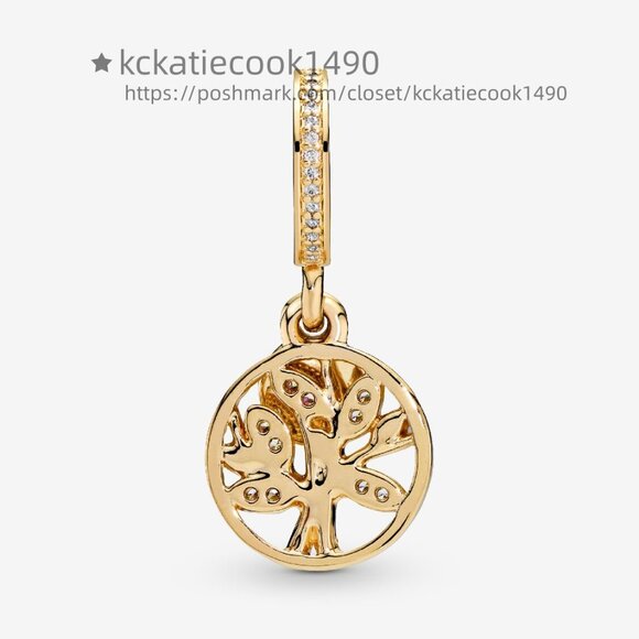 Pandora Sparkling Family Tree Dangle Charm - Picture 2 of 4